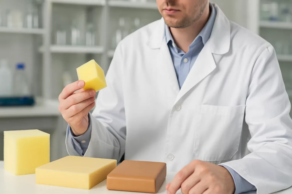 Poliuretano em laboratório