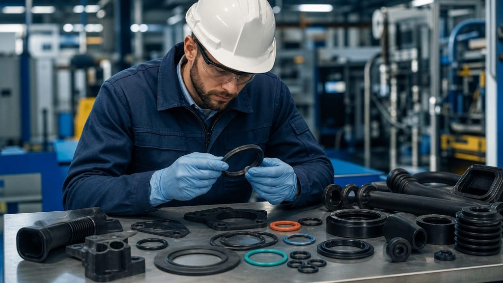5 erros na escolha de elastômeros e como evitá-los na indústria